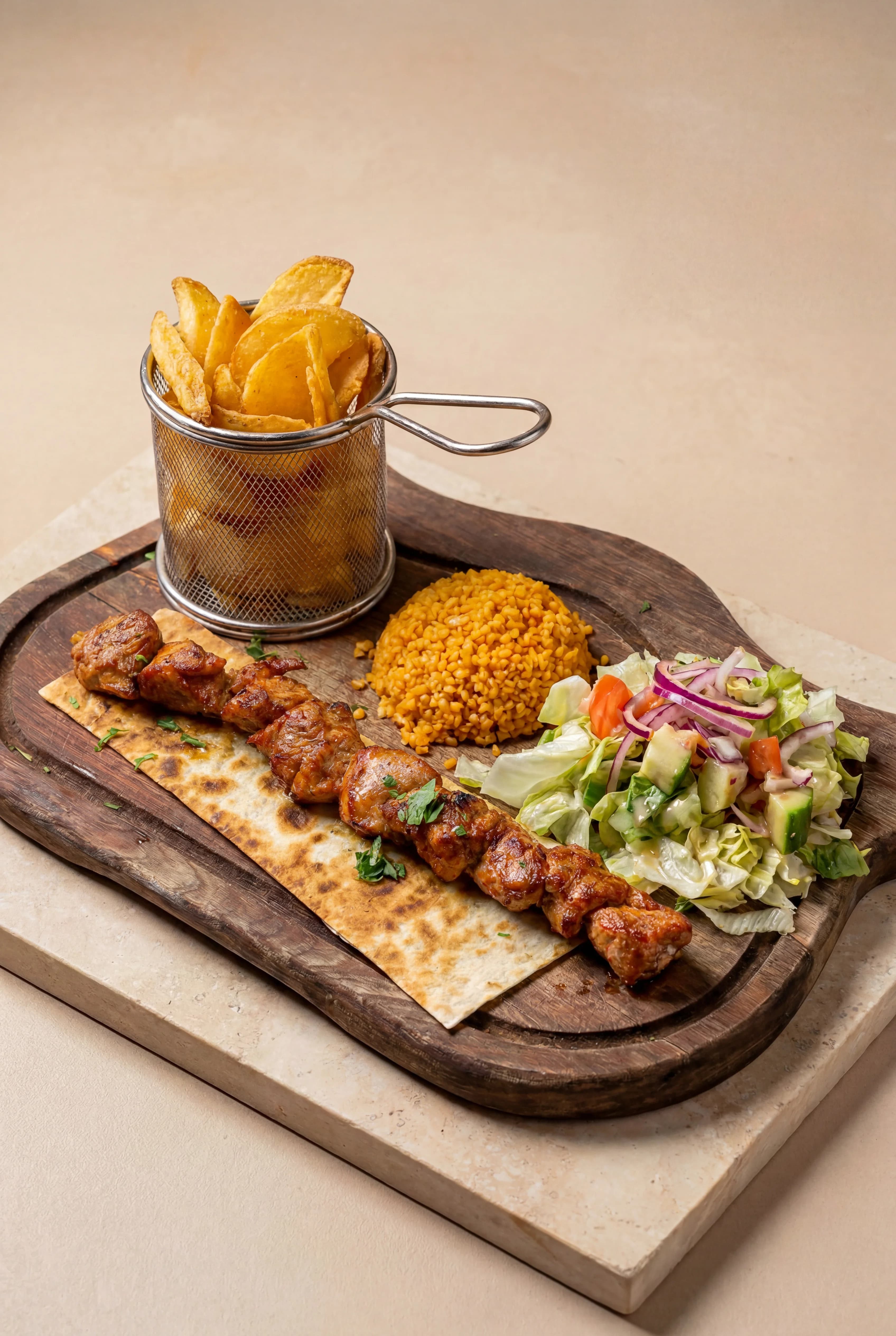 Brochette de Gigot d'Agneau
