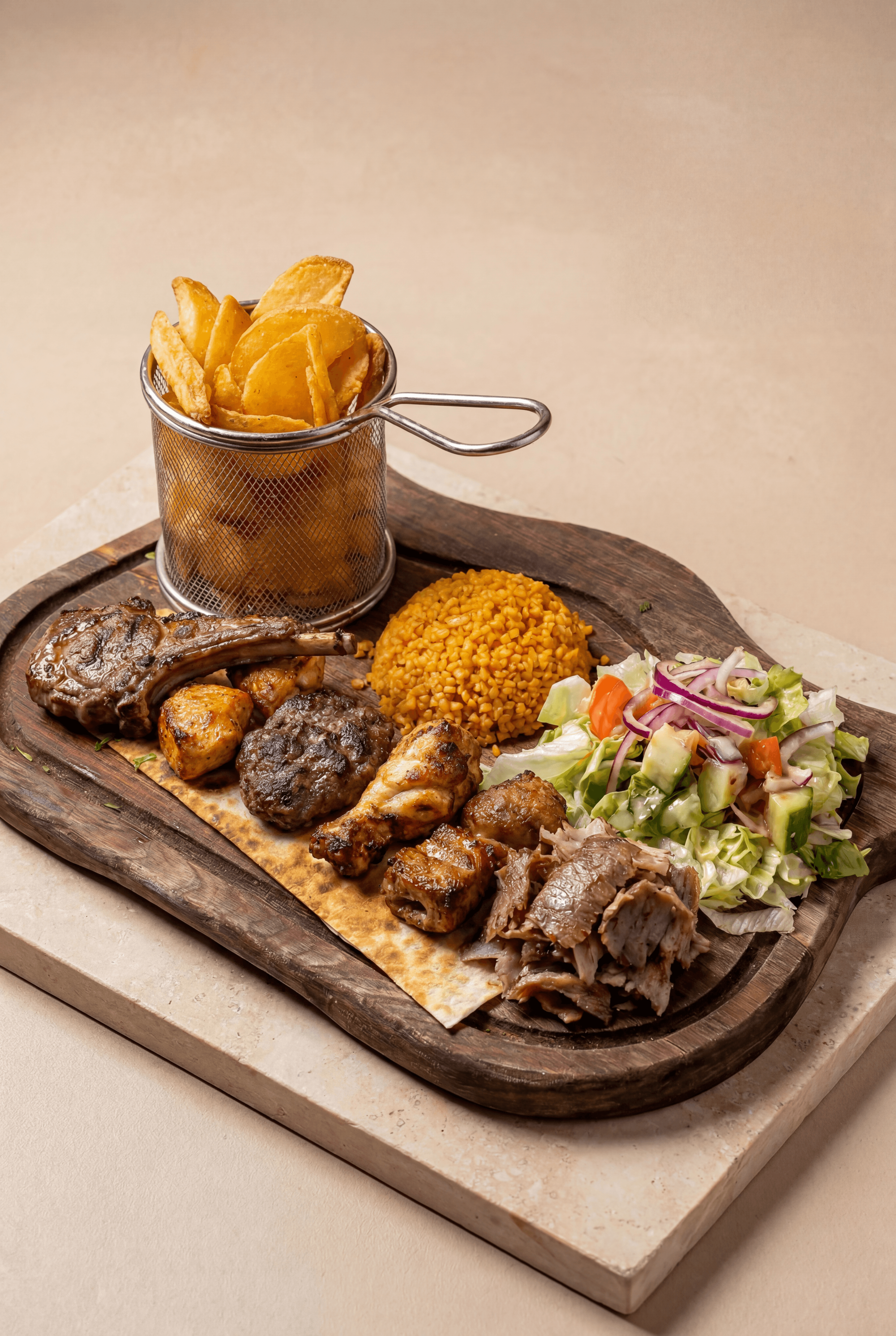 Grillades Mixte Une Personne